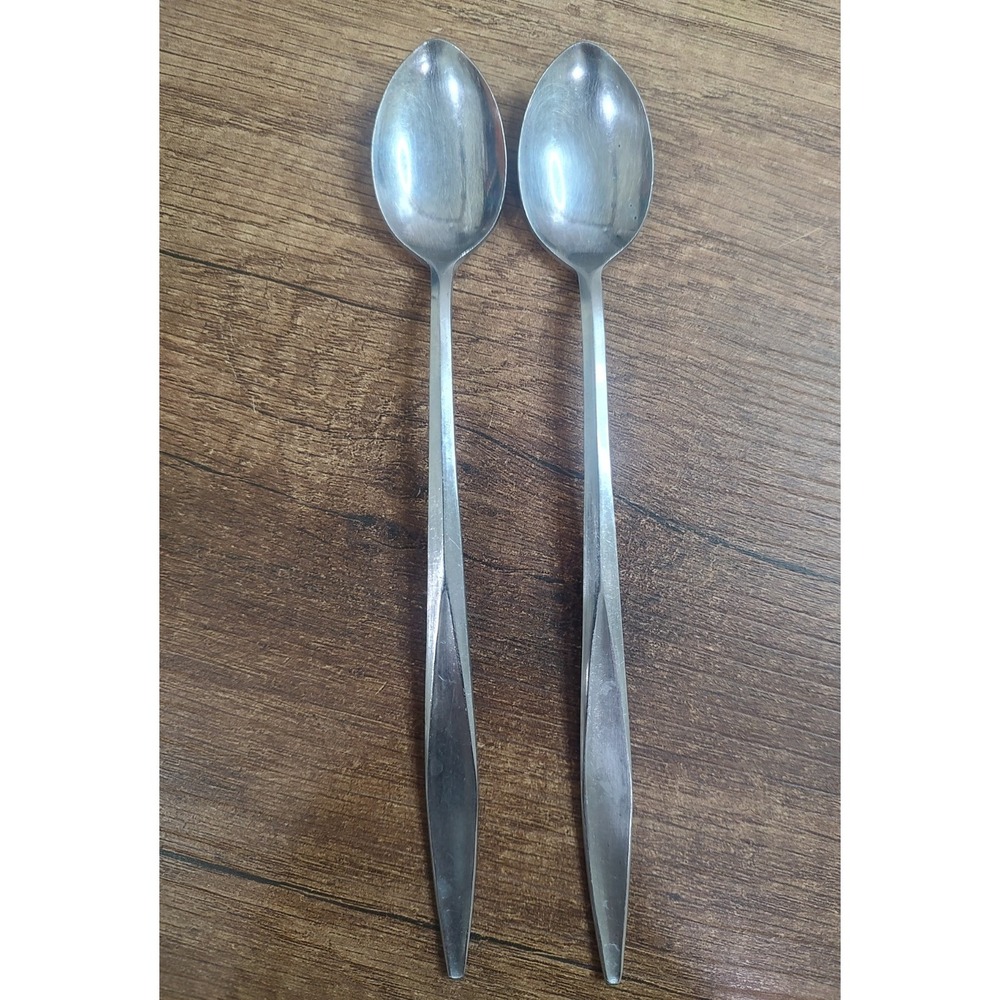 National Stainless Allegro Iced Tea Spoon 4846541 Set Of 2